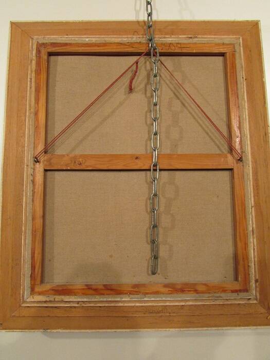 Painting, oil painting signed roka, the gypsy