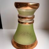 Green granita vase 60s