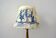 Marine decoration lampshade, antique blue toile de Jouy