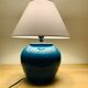 Lamp Aldo Londi Rimini, blue ceramic