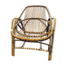 Rattan armchair