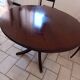 Table and chairs made of mahogany wood.