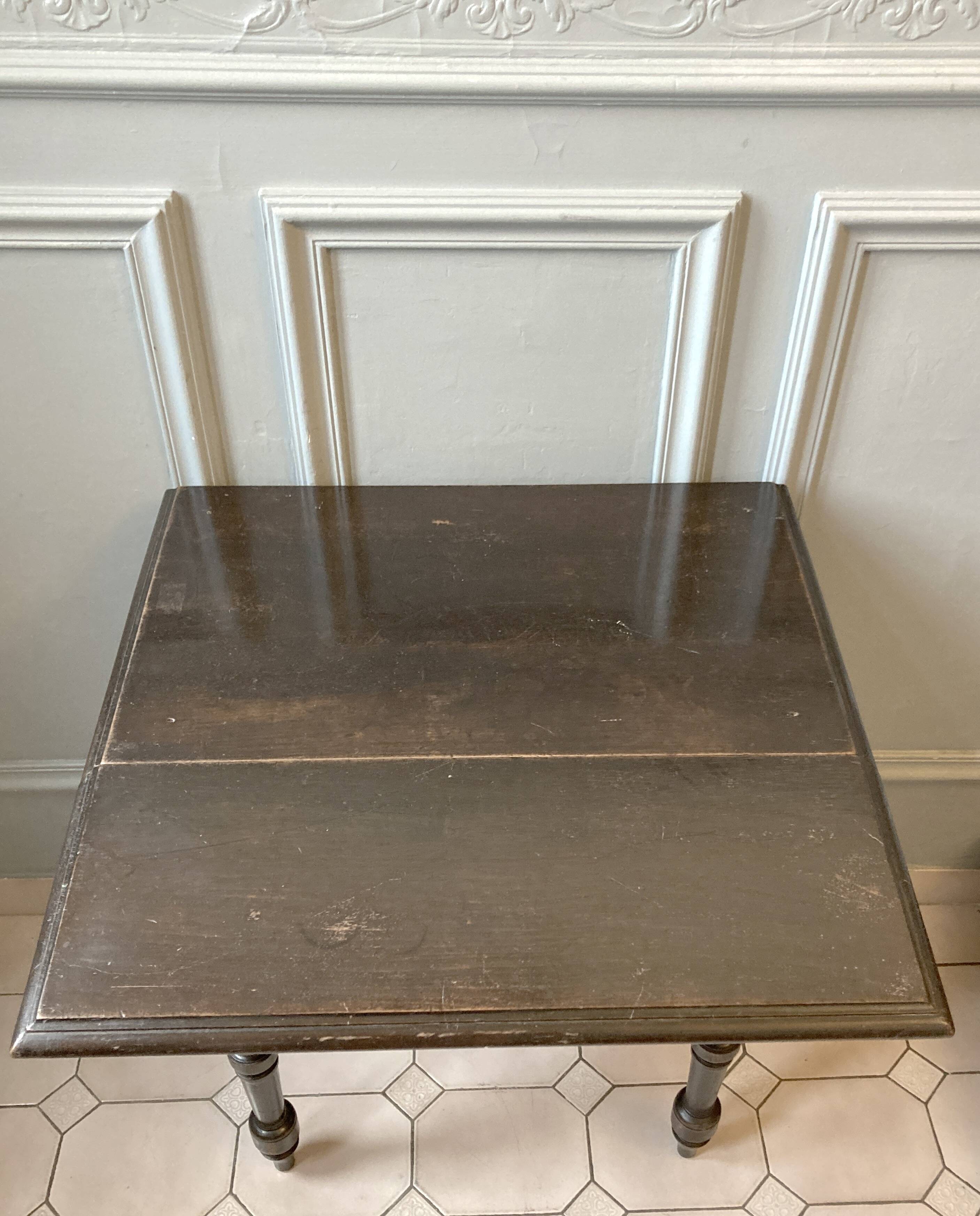 Folding table 1870 Gueret Frères