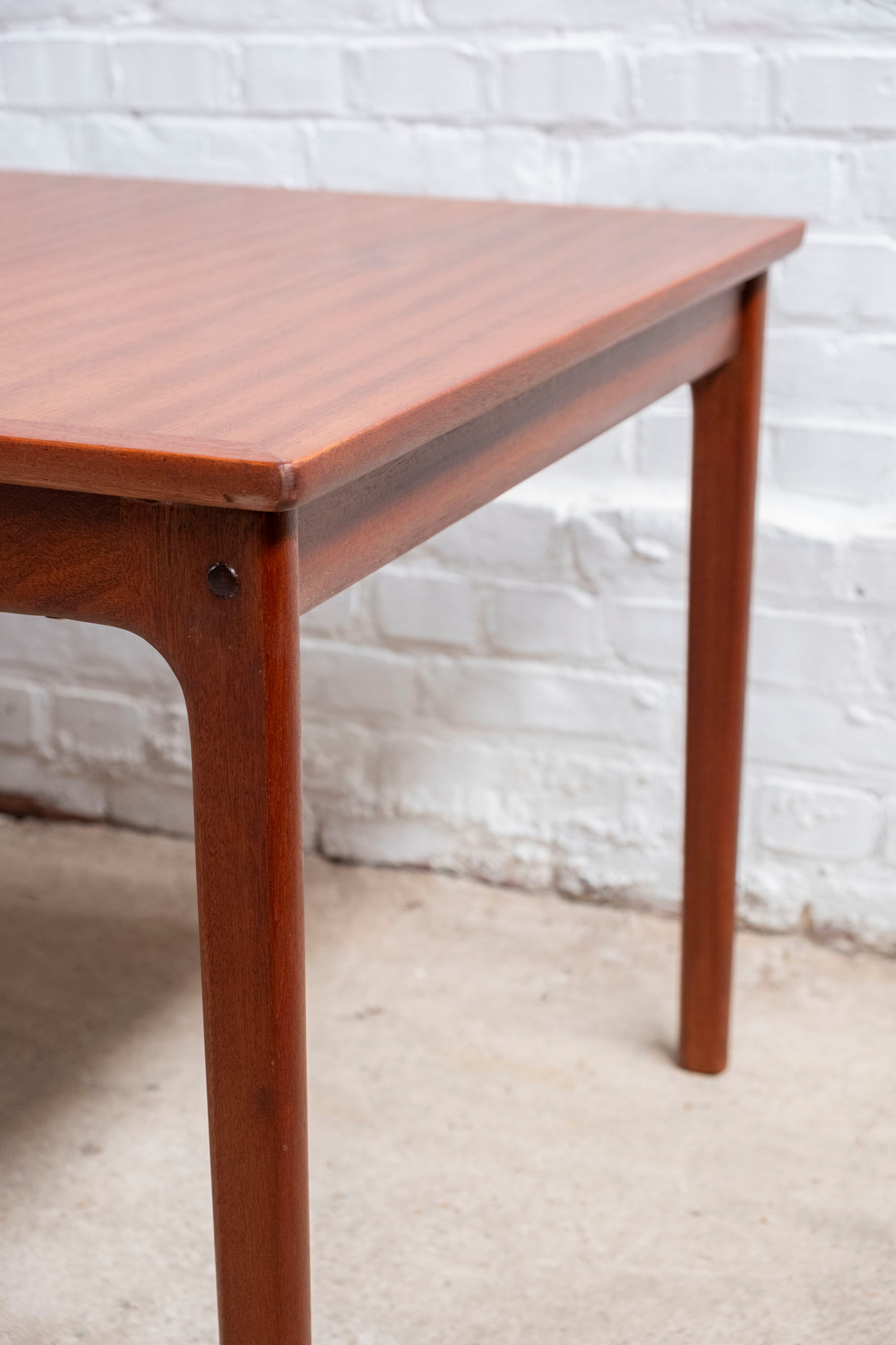 Pair of Ole Wanscher Side Tables in Mahogany, P. Jeppesen 1960s Denmark