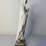 Ancienne vierge en plâtre