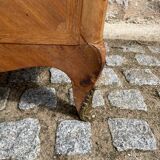 Old wooden and marble secretary