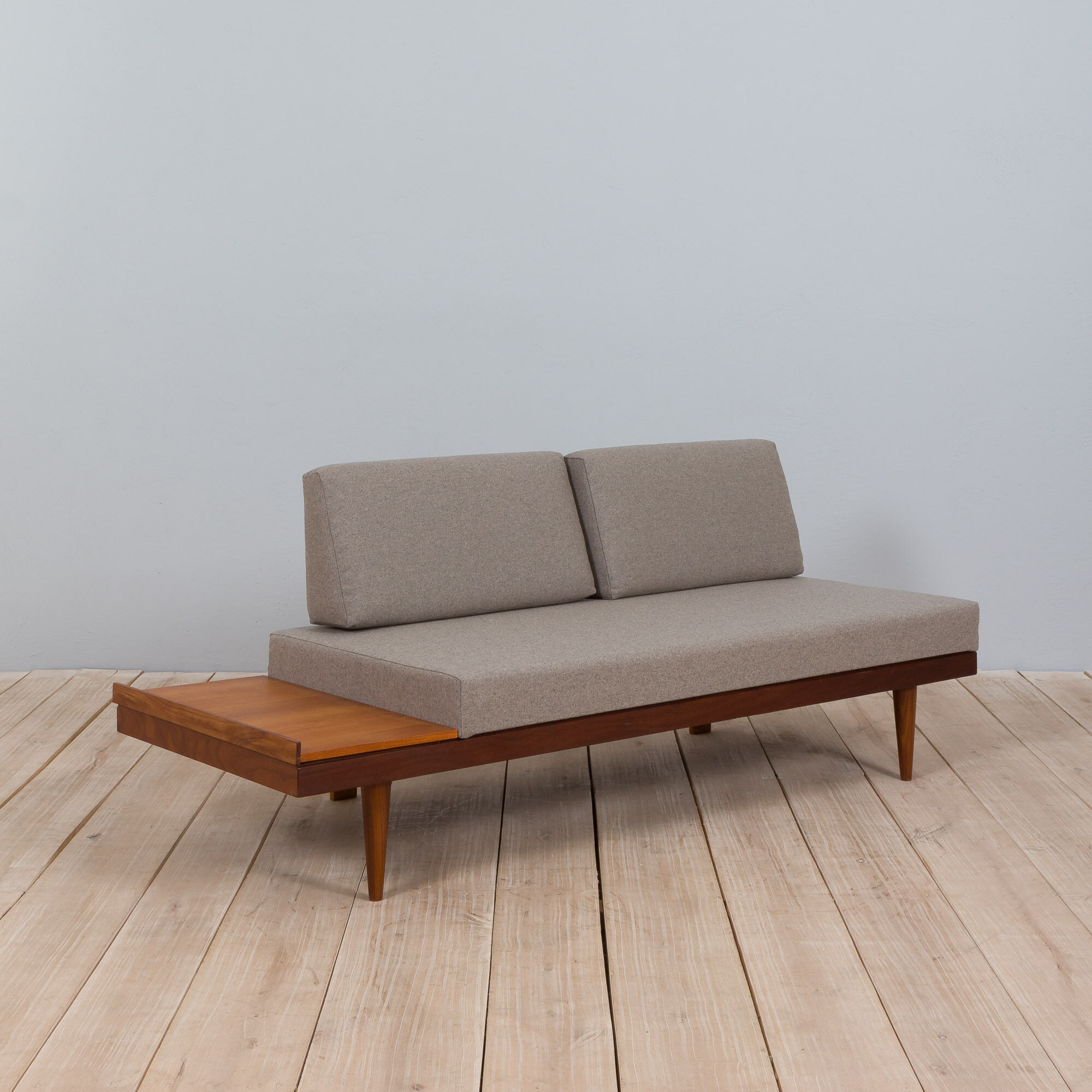 Teak Daybed Svanette With Side Table By Ingmar Relling For Swane Ekornes, 1960s