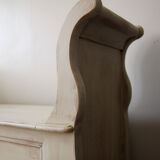 Wooden chest bench