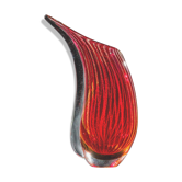 Vase italien Murano sommerso par Flavio Poli