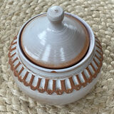 Glazed stoneware bonbonnière