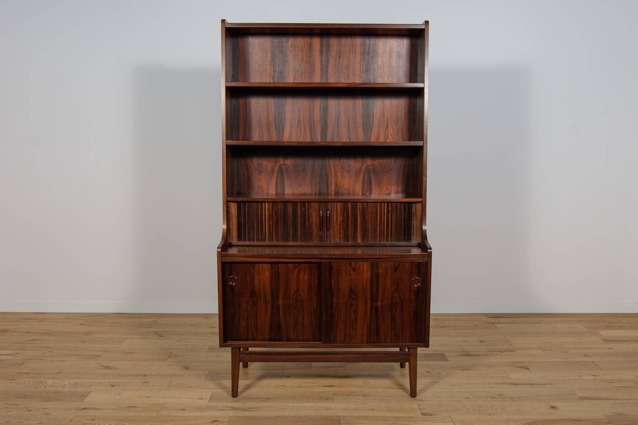 Mid-Century Rosewood Shelf by Johannes Sorth for Bornholm, Denmark, 1960s