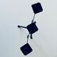 Swedish iron candle holder