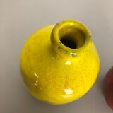 Set of 2 Ceramic Studio Pottery Vase by Hartwig Heyne Ceramics, Germany 1970s