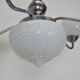 Art deco chrome chandelier,1930's.