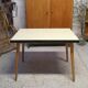 Dining table kitchen formica compass legs 50 60