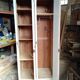 Old Parisian wooden locker room/wardrobe