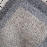 Tapis de couloir Gabbeh vintage fait main