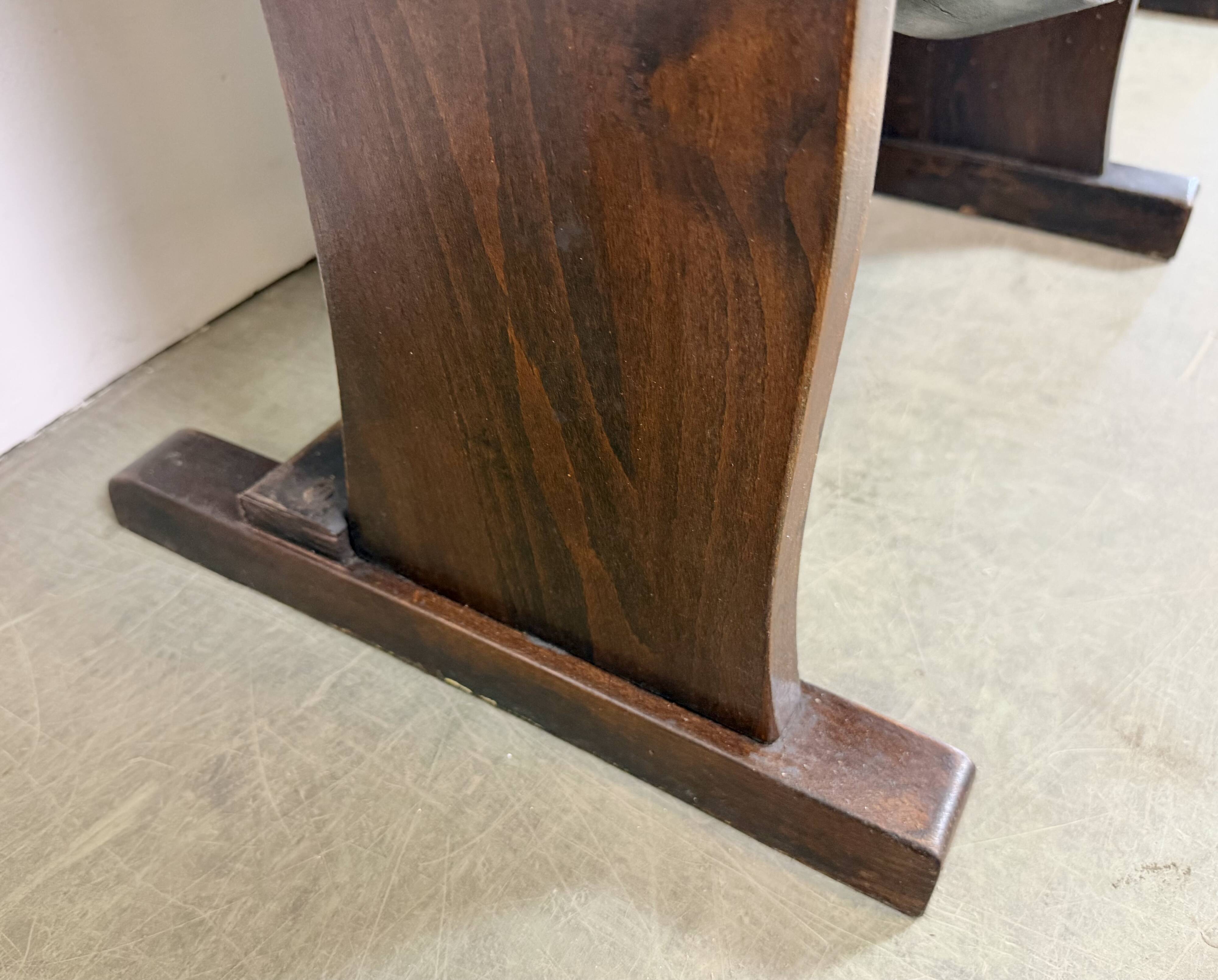 Vintage two-seat cinema bench from ton, 1960s