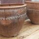 Paire de jarres ("cocios" ou "barreños"), Espagne, 18ème siècle.