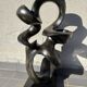 Large abstract resin sculpture, 1990s