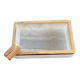 Albatre/brass ashtray