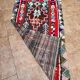 Vintage Moroccan Rug - Small Boujaad Rug - Boucharouit Rug