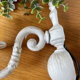 Applique murale patine blanc shabby