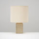 Lampe de table en pierre d'Albert Tormos circa 1970