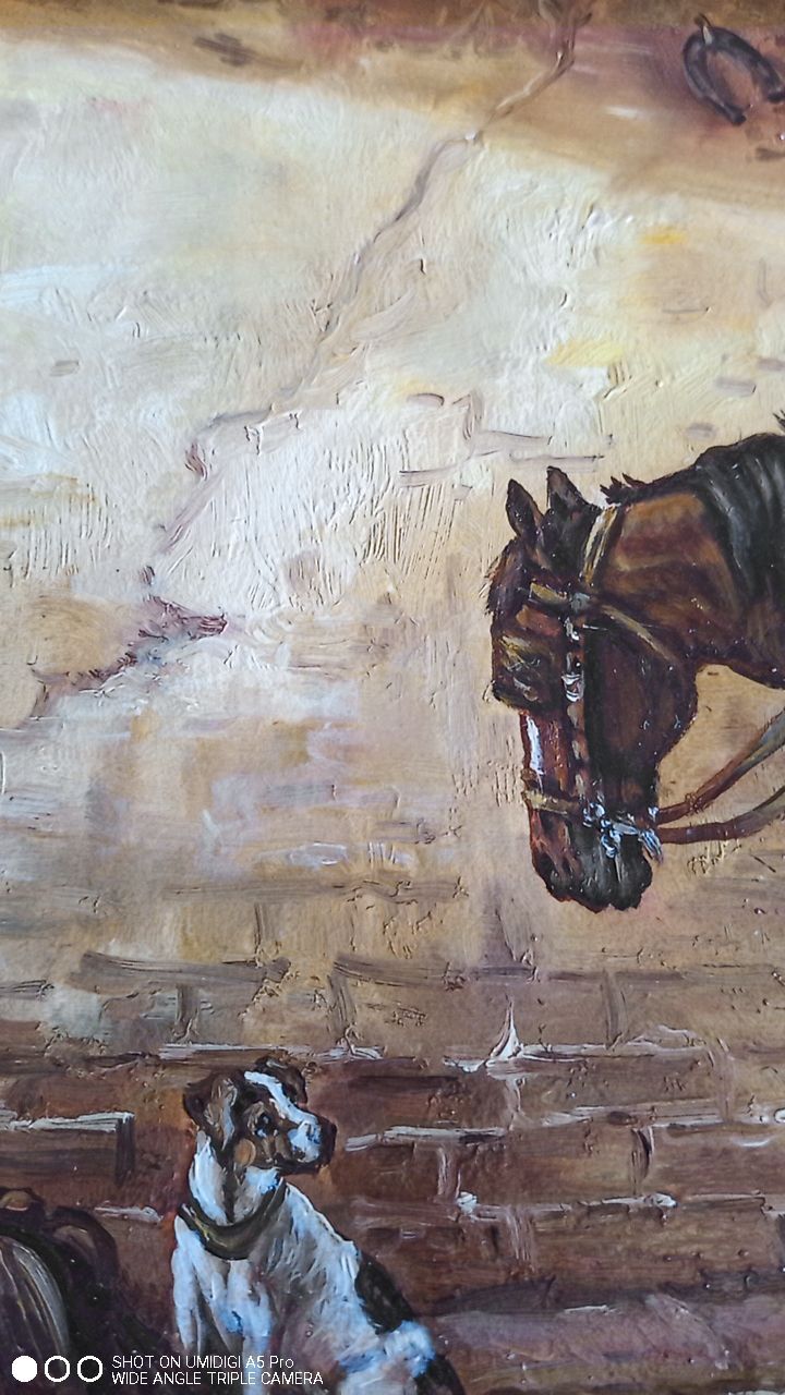 José Selles Alemany (born in 1937) Oil on panel - 19 x 32 cm - signed