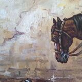 José Selles Alemany (born in 1937) Oil on panel - 19 x 32 cm - signed