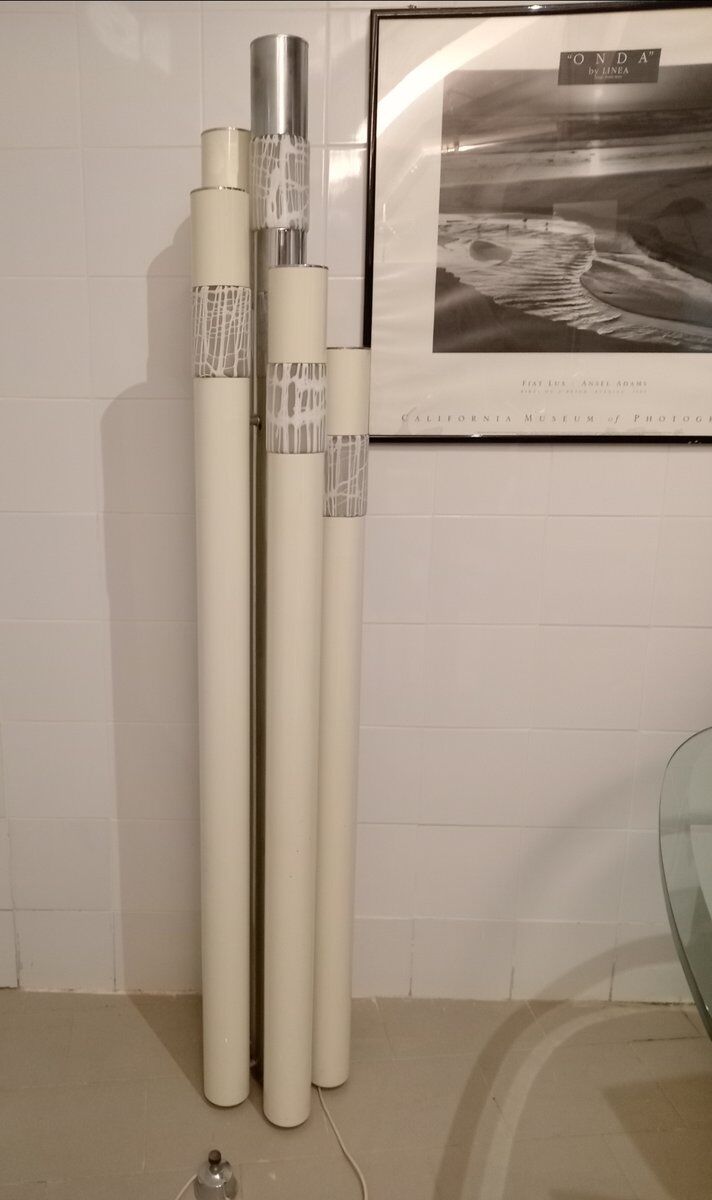 Lampadaire Vanessa par Angelo Brotto pour Esperia, années 1970.