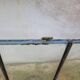 Old wrought iron marquee