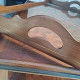 Louis XVI style tea table in cube marquetry