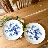 Set of two German porcelain dishes from the 1950s