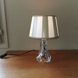Molded crystal lamp
