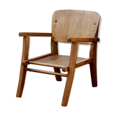 Wooden armchair for children