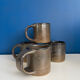 Lot de 4 mug en grès art ceram grand feu