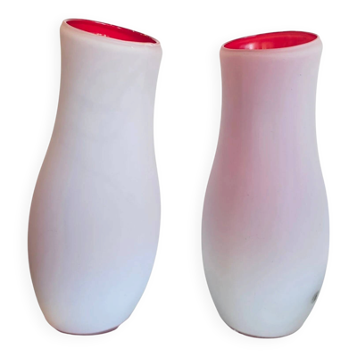 Paire de lampes à poser ikea mylonit – design scandinave vintage – années 80/90
