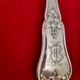 Antique silver-plated monogrammed cutlery set