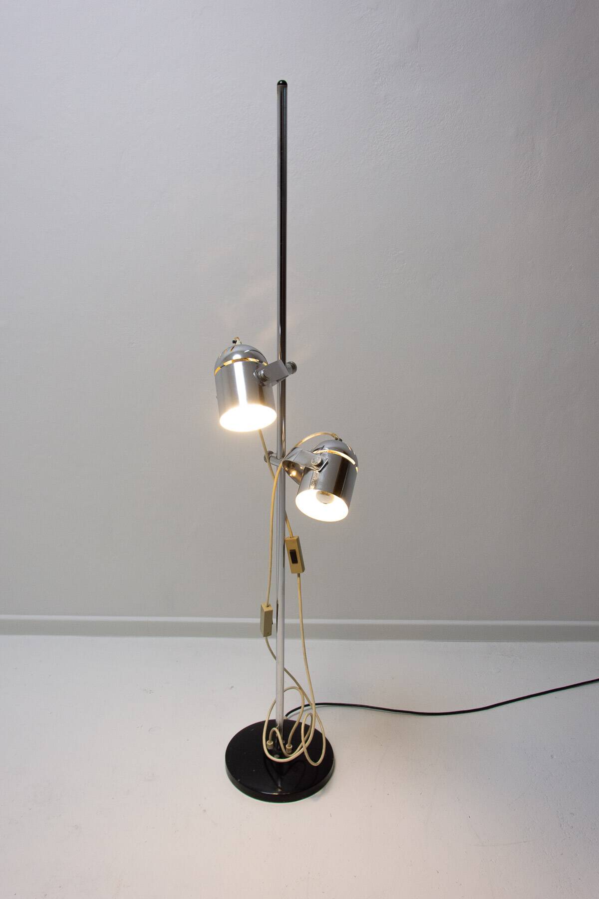 Vintage eastern bloc mid century floor lamp by Stanislav Indra, 1970´s