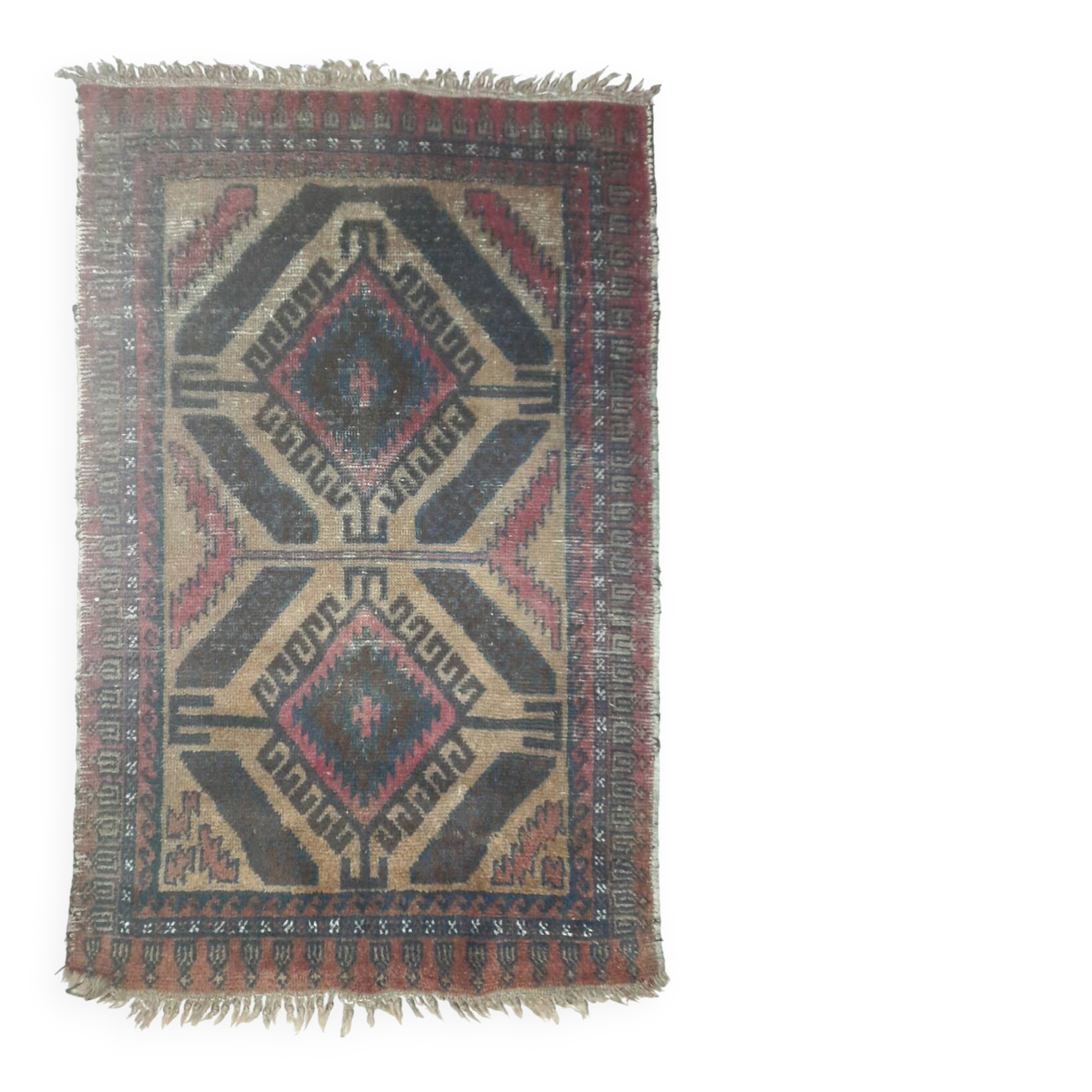 Ancient tribal rug 135x85cm