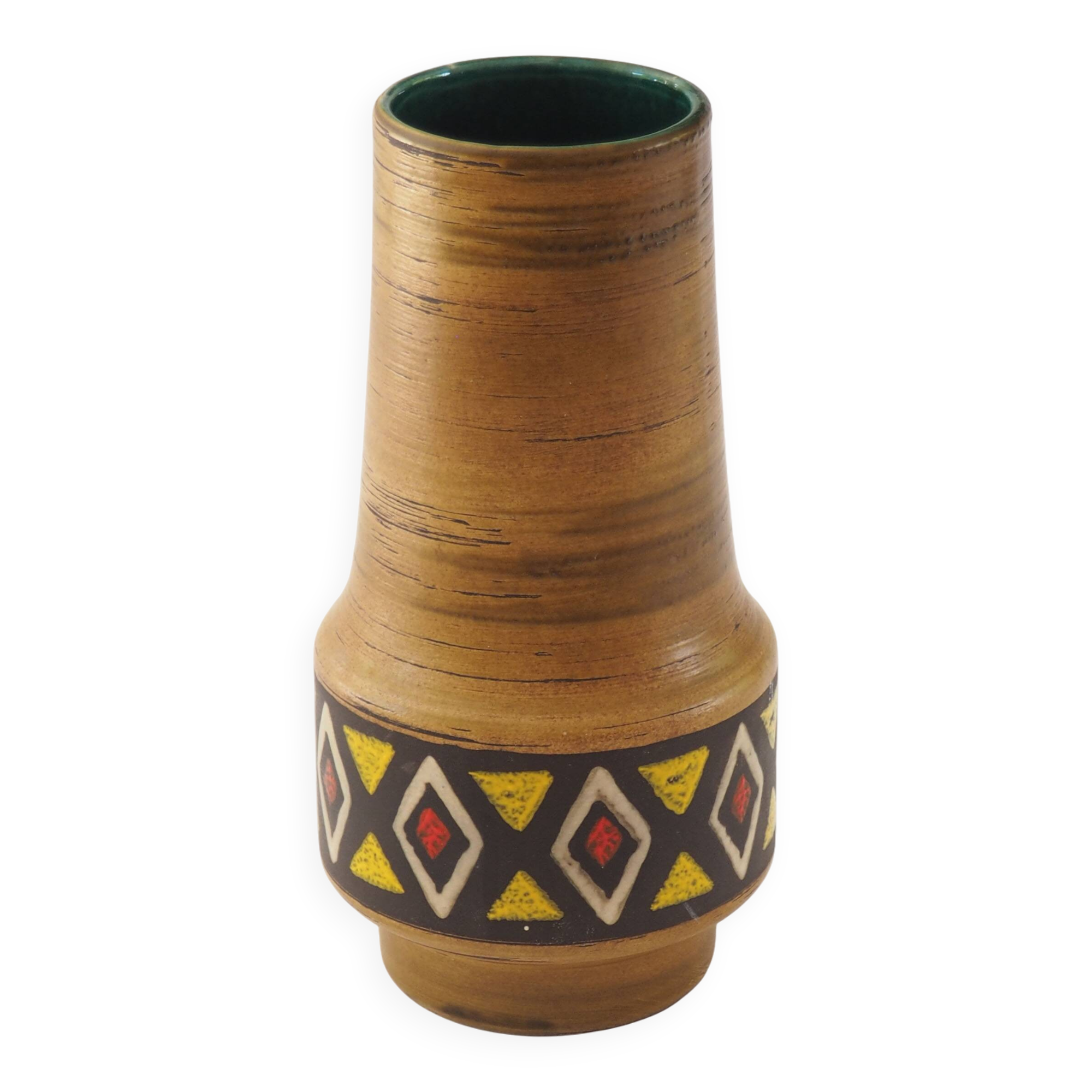 West Germany multicolored vase