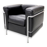 Fauteuil en cuir Lecorbusier LC2