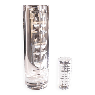 Vase by Mona Morales Schildt for Kosta, 1960s, set of 2