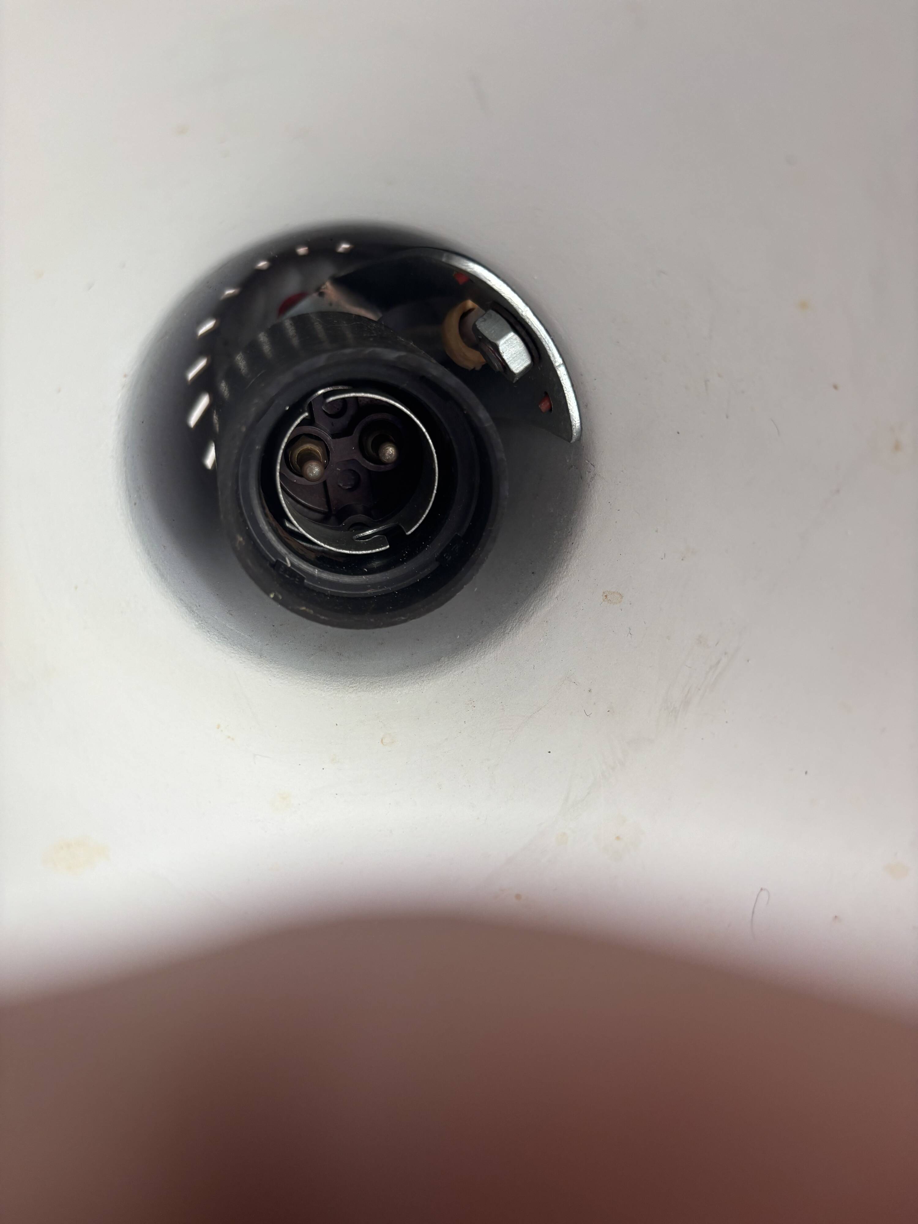 Vintage 1970s architect lamp Carrot Twist T1 - 65 cm