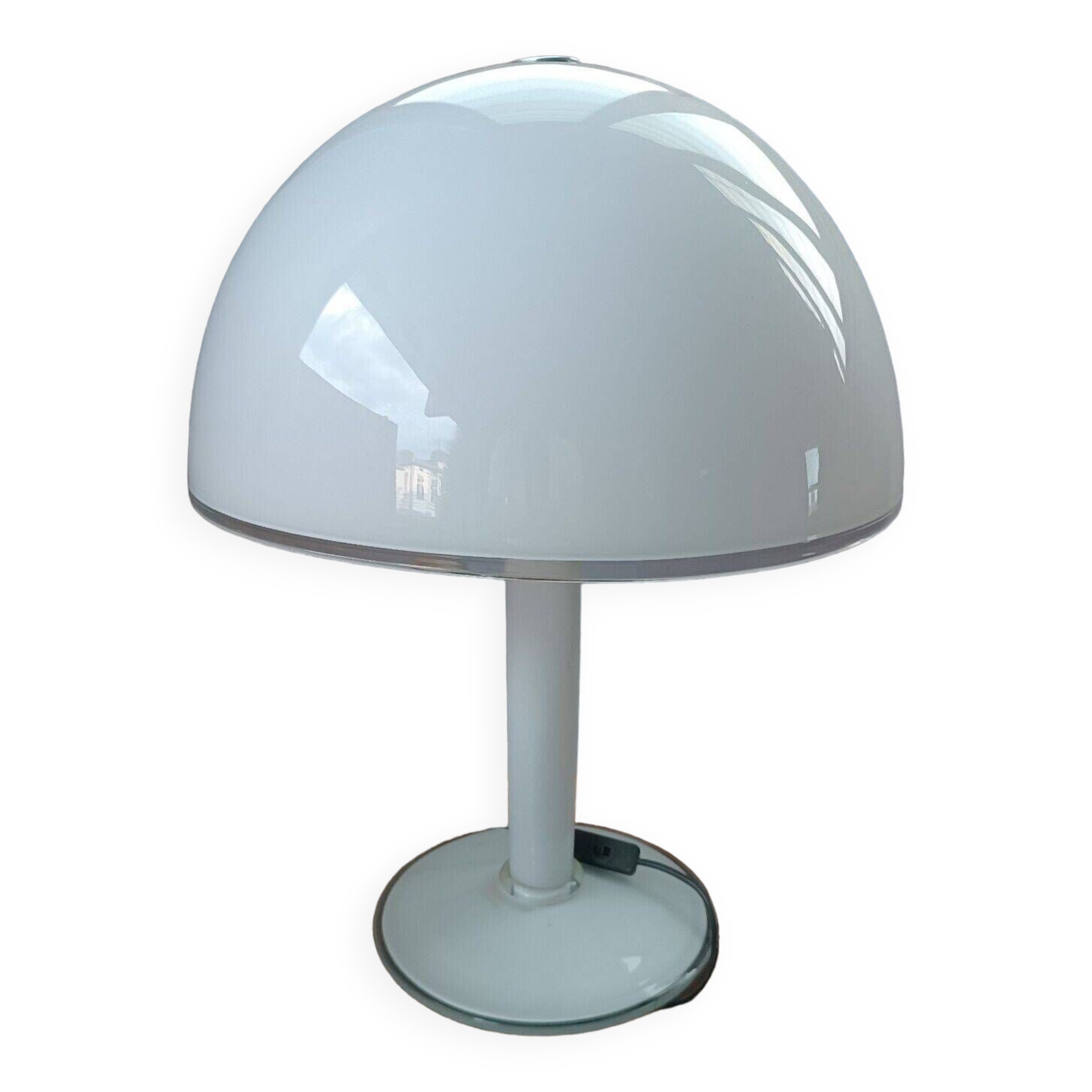 Large Murano glass table lamp design Vistosi
