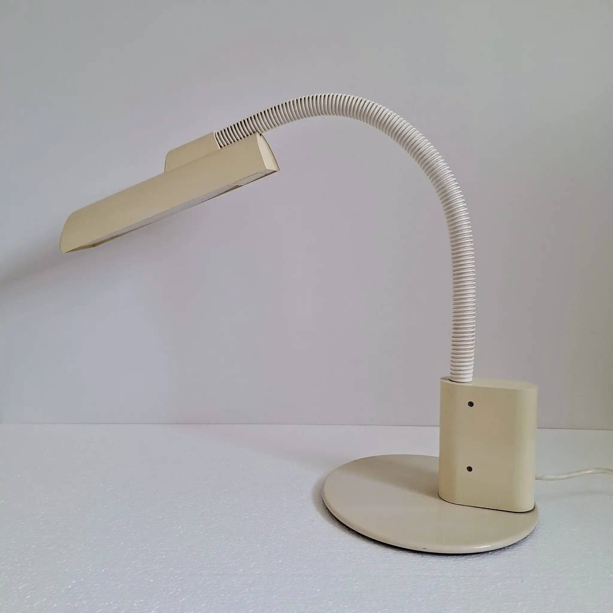 Vintage gooseneck desk lamp