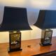 Pair of Le Dauphin pagoda lamps
