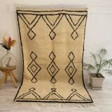 Handmade Moroccan Berber carpet 255 x 150 CM