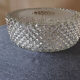 Large round glass ceiling light